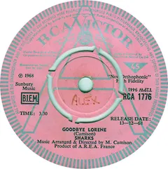 Sharks* – Goodbye Lorene (Vinyl, 7")