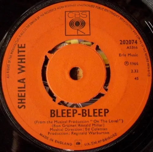 Sheila White & Various – Bleep-Bleep