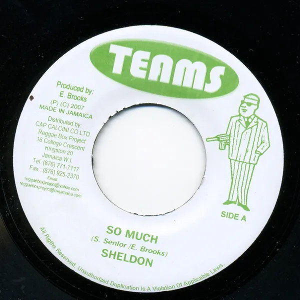 Sheldon* – So Much