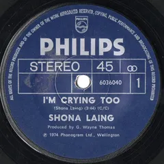Shona Laing – I'm Crying Too (Vinyl, 7")