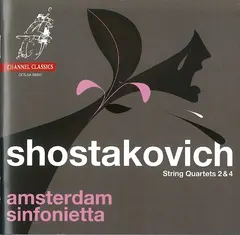 Shostakovich*, Amsterdam Sinfonietta – String Quartets 2 & 4 (SACD, Hybrid)