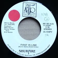Shurfire – First In Line (Vinyl, 7")