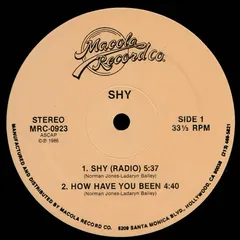 Shy (14) – Shy (Vinyl, 12")