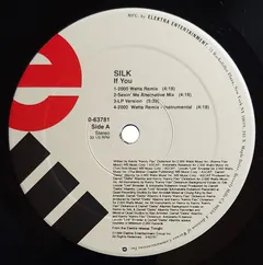 Silk (4) – If You (Vinyl, 12")