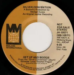 Silver Convention – Get Up And Boogie (Vinyl, 7")