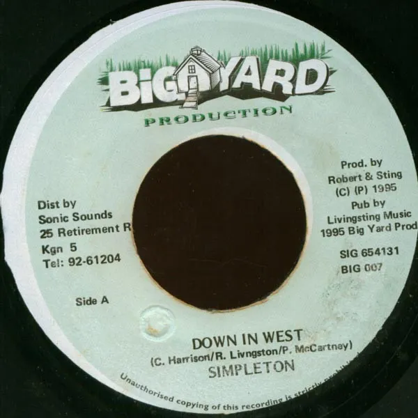 Simpleton – Down In West