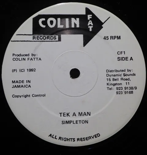 Simpleton – Tek A Man