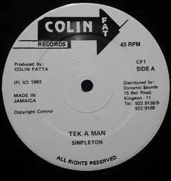 Simpleton – Tek A Man (Vinyl, 12")