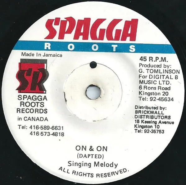 Singing Melody – On & On