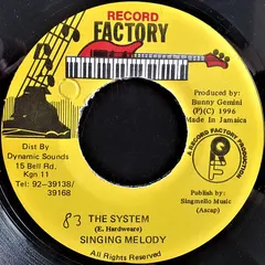 Singing Melody – The System (Vinyl, 7")