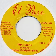 Singing Melody, Thriller U – That Thing (Vinyl, 7")