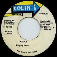 Singing Sweet – Donna (Vinyl, 7")