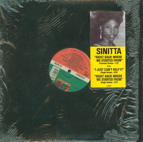 Sinitta – Right Back Where We Started From