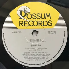 Sinitta – So Macho (Vinyl, 12")
