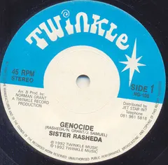 Sister Rasheda – Genocide (Vinyl, 7")