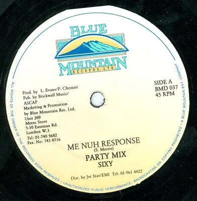 Sixy* – Me Nuh Response