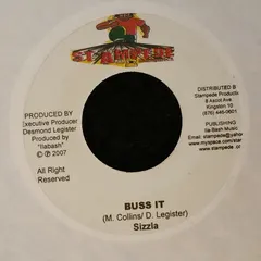 Sizzla – Buss It (Vinyl, 7")