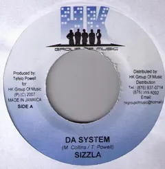 Sizzla – Da System (Vinyl, 7")