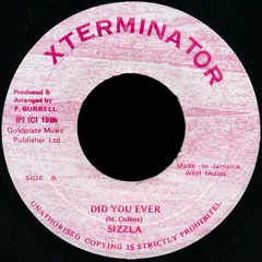 Sizzla XTerminator – Did You Ever (Vinyl, 7")