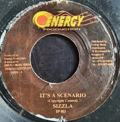 Sizzla – It's A Scenario (Vinyl, 7")