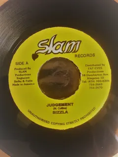 Sizzla – Judgement (Vinyl, 7")