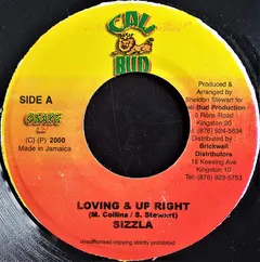 Sizzla – Loving & Up Right (Vinyl, 7")
