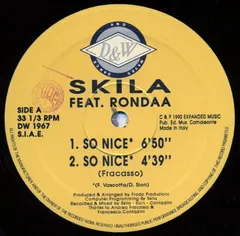 Skila Feat. Rondaa – So Nice (Vinyl, 12")