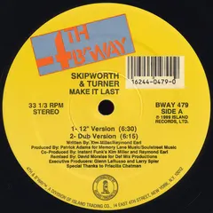 Skipworth & Turner – Make It Last (Vinyl, 12")