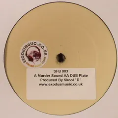 Skool 'D' – Murder Sound / DUB Plate (Vinyl, 12")