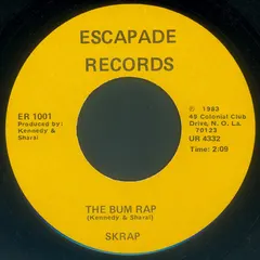 Skrap – The Bum Rap (Vinyl, 7")