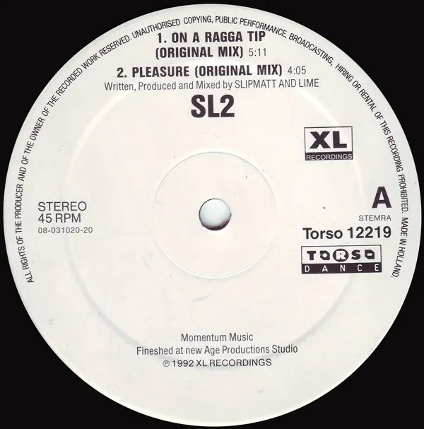 SL2 – On A Ragga Tip