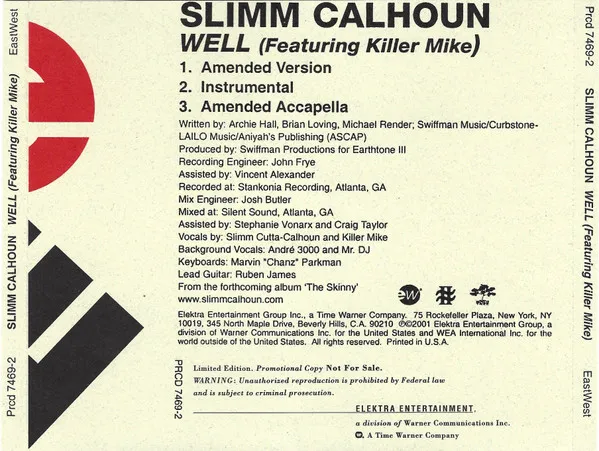 Slimm Calhoun Featuring Killer Mike – Well