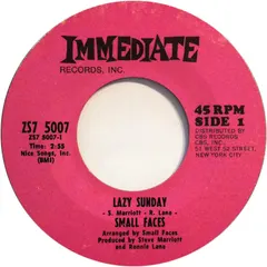 Small Faces Immediate – Lazy Sunday (Vinyl, 7")