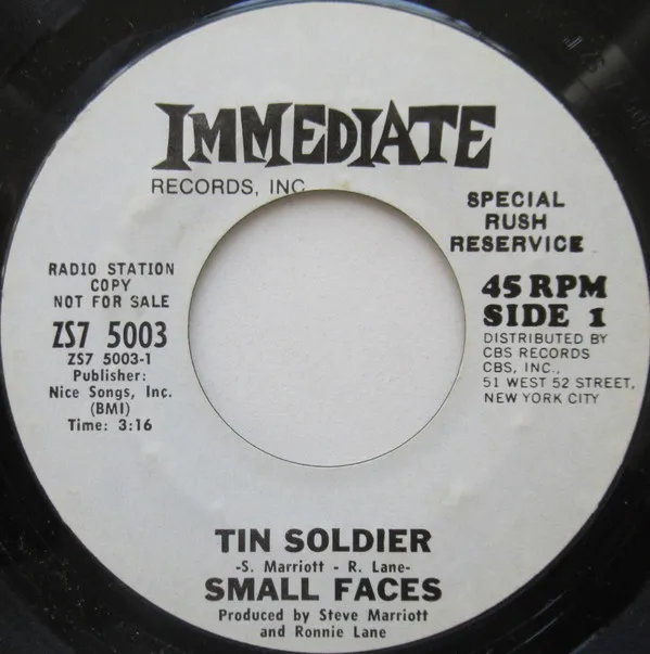 Small Faces – Tin Soldier