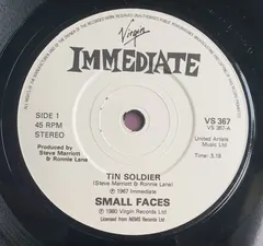 Small Faces Virgin – Tin Soldier (Vinyl, 7")
