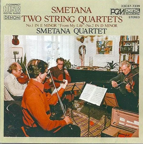 Smetana Quartet : Smetana* – Two String Quartets
