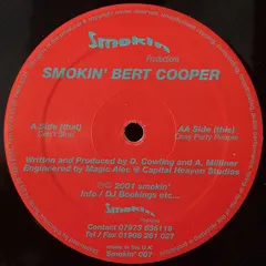 Smokin' Bert Cooper – Don't Stop (Vinyl, 12")