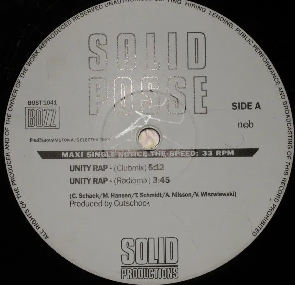 Solid Posse – Unity Rap