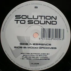Solution To Sound – Essence / Mood Grooves (Vinyl, 12")