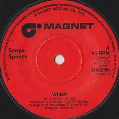 Sonya Spence / Sky Nation Magnet – When (Vinyl, 7")
