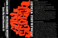 Soul Search – Intolerable Weight (Cassette, EP)