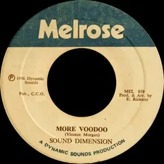 Sound Dimension – More Voodoo / Wonderer (Vinyl, 7")