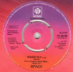 Space Pye International – Magic Fly (Vinyl, 7")