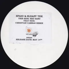 Spaio & Sleazy Tek – Red Sand (Vinyl, 12")