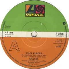 Sparks – Cool Places (Vinyl, 7")