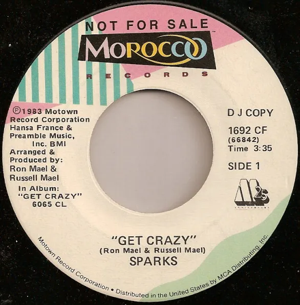 Sparks – Get Crazy
