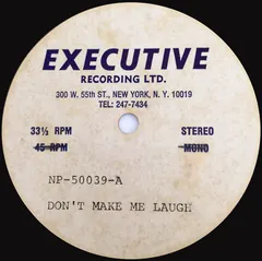 Sparky D – Don't Make Me Laugh (Acetate, 12")