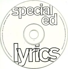 Special Ed – Lyrics (CD, Single)
