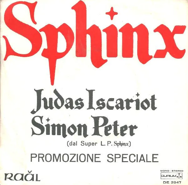 Sphinx (4) – Judas Iscariot / Simon Peter