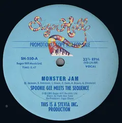 Spoonie Gee Meets The Sequence – Monster Jam (Vinyl, 12")